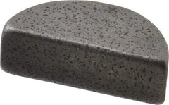 Made in USA - #403 Standard Woodruff Key - 3/8" Long x 1/8" Wide, Alloy Steel - Exact Tool & Supply