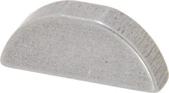 Made in USA - #607 Standard Woodruff Key - 7/8" Long x 3/16" Wide, Alloy Steel - Exact Tool & Supply