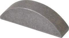 Made in USA - #1622 Standard Woodruff Key - 2-3/4" Long x 1/2" Wide, Alloy Steel - Exact Tool & Supply