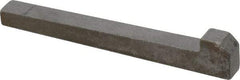 Made in USA - Gib Head Woodruff Key - 3-1/2" Long x 3/8" Wide, Carbon Steel - Exact Tool & Supply