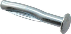 Powers Fasteners - 3/8" Diam, 3/8" Drill, 2-1/2" OAL, 1-9/16" Min Embedment Split-Drive Concrete Anchor - Steel, Zinc-Plated Finish, Round Head - Exact Tool & Supply