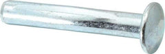 Powers Fasteners - 1/2" Diam, 1/2" Drill, 3" OAL, 3-3/8" Min Embedment Split-Drive Concrete Anchor - Steel, Zinc-Plated Finish, Round Head - Exact Tool & Supply