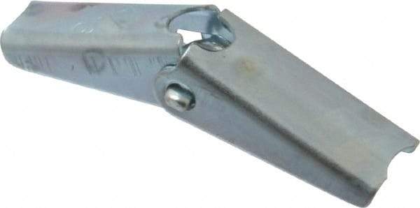 Powers Fasteners - 3/16" Screw, 3/16" Diam, 2" Long, Toggle Bolt Drywall & Hollow Wall Anchor - 1/2" Drill, Zinc Plated, Steel, Grade Zamac 7, Use in Drywall & Wallboard - Exact Tool & Supply
