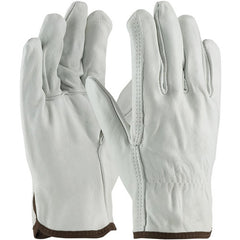 ‎68-101/S Leather Drivers Gloves - Top Grain Cowhide Leather Drivers - Superior Grade - Straight Thumb - Exact Tool & Supply