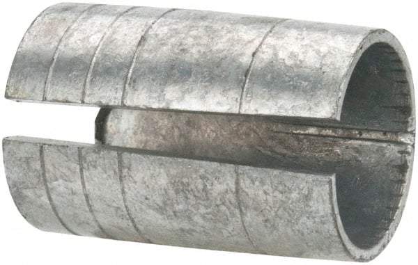 Powers Fasteners - 5/8" Diam, 1" Drill, 2" OAL, 1-1/2" Min Embedment Drop-In Concrete Anchor - Steel (Cone)/Zamac Alloy (Body), Zinc-Plated Finish - Exact Tool & Supply