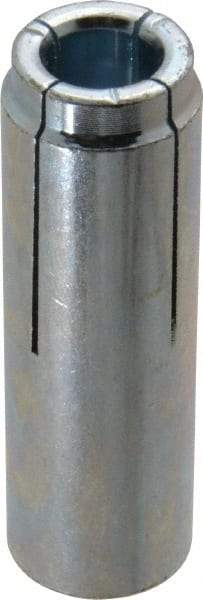 Powers Fasteners - 3/4" Diam, 1" Drill, 1-5/8" Min Embedment Drop-In Concrete Anchor - Grade 5 Steel, Zinc-Plated Finish, 1-3/8" Thread Length - Exact Tool & Supply