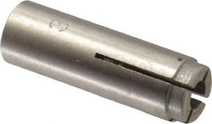 Powers Fasteners - 3/8" Diam, 1/2" Drill, 1-5/8" Min Embedment Drop-In Concrete Anchor - 303 Stainless Steel, 5/8" Thread Length - Exact Tool & Supply