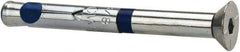 Powers Fasteners - 3/8" Diam, 3/8" Drill, 3-3/4" OAL, 1-3/4" Min Embedment Sleeve Concrete Anchor - Grade 5 Steel, Zinc-Plated Finish, Flat Head, Hex Drive - Exact Tool & Supply