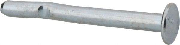 Powers Fasteners - 3/16" Diam, 3/16" Drill, 2" OAL, 1-1/4" Min Embedment Split-Drive Concrete Anchor - Grade 8.2 Steel, Zinc-Plated Finish, Mushroom Head - Exact Tool & Supply