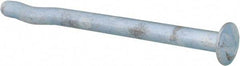 Powers Fasteners - 1/4" Diam, 1/4" Drill, 3-1/2" OAL, 1-1/4" Min Embedment Split-Drive Concrete Anchor - Grade 8.2 Steel, Zinc-Plated Finish, Mushroom Head - Exact Tool & Supply