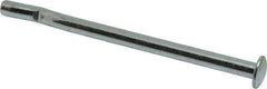 Powers Fasteners - 1/4" Diam, 1/4" Drill, 4" OAL, 1-3/4" Min Embedment Split-Drive Concrete Anchor - Grade 8.2 Steel, Zinc-Plated Finish, Mushroom Head - Exact Tool & Supply