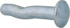Powers Fasteners - 3/8" Diam, 3/8" Drill, 2" OAL, 1-3/4" Min Embedment Split-Drive Concrete Anchor - Grade 8.2 Steel, Zinc-Plated Finish, Mushroom Head - Exact Tool & Supply