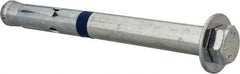 Powers Fasteners - 1/2" Diam, 1/2" Drill, 2-3/4" OAL, Split-Drive Concrete Anchor - Grade 8.2 Steel, Zinc-Plated Finish, Mushroom Head - Exact Tool & Supply