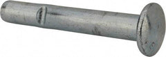 Powers Fasteners - 1/2" Diam, 1/2" Drill, 3-1/2" OAL, Split-Drive Concrete Anchor - Grade 8.2 Steel, Zinc-Plated Finish, Mushroom Head - Exact Tool & Supply