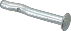 Powers Fasteners - 1/2" Diam, 1/2" Drill, 4" OAL, Split-Drive Concrete Anchor - Grade 8.2 Steel, Zinc-Plated Finish, Mushroom Head - Exact Tool & Supply