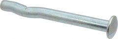Powers Fasteners - 1/2" Diam, 1/2" Drill, 5" OAL, Split-Drive Concrete Anchor - Grade 8.2 Steel, Zinc-Plated Finish, Mushroom Head - Exact Tool & Supply