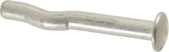 Powers Fasteners - 1/4" Diam, 1/4" Drill, 2" OAL, Split-Drive Concrete Anchor - 316 Stainless Steel, Mushroom Head - Exact Tool & Supply