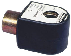 Parker - 24 Volt, 18 Coil Lead Length, Class H, Solenoid Coil - 11.5 Watt, NEMA 4X Enclosure, Use with Parker Skinner Gold Ring Series Valves - Exact Tool & Supply