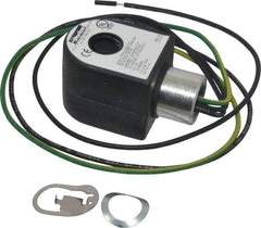 Parker - 24 Volt, 18 Coil Lead Length, Class F, Solenoid Coil - 11.0 Watt, NEMA 4X Enclosure, Use with Parker Skinner Gold Ring Series Valves - Exact Tool & Supply