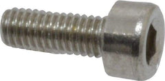 Value Collection - M3x0.50 Metric Coarse Hex Socket Drive, Socket Cap Screw - Grade 18-8 & Austenitic A2 Stainless Steel, Fully Threaded, 8mm Length Under Head - Exact Tool & Supply