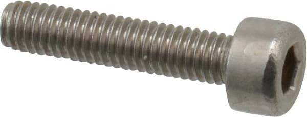 Value Collection - M3x0.50 Metric Coarse Hex Socket Drive, Socket Cap Screw - Grade 18-8 & Austenitic A2 Stainless Steel, Fully Threaded, 14mm Length Under Head - Exact Tool & Supply