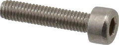 Value Collection - M3x0.50 Metric Coarse Hex Socket Drive, Socket Cap Screw - Grade 18-8 & Austenitic A2 Stainless Steel, Fully Threaded, 14mm Length Under Head - Exact Tool & Supply