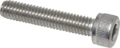 Value Collection - M6x1.00 Metric Coarse Hex Socket Drive, Socket Cap Screw - Grade 18-8 & Austenitic A2 Stainless Steel, Partially Threaded, 30mm Length Under Head - Exact Tool & Supply