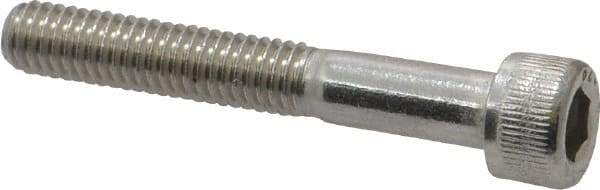 Value Collection - M6x1.00 Metric Coarse Hex Socket Drive, Socket Cap Screw - Grade 18-8 & Austenitic A2 Stainless Steel, Partially Threaded, 40mm Length Under Head - Exact Tool & Supply