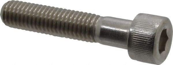 Value Collection - M8x1.25 Metric Coarse Hex Socket Drive, Socket Cap Screw - Grade 18-8 & Austenitic A2 Stainless Steel, Partially Threaded, 40mm Length Under Head - Exact Tool & Supply