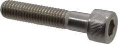 Value Collection - M8x1.25 Metric Coarse Hex Socket Drive, Socket Cap Screw - Grade 18-8 & Austenitic A2 Stainless Steel, Partially Threaded, 40mm Length Under Head - Exact Tool & Supply
