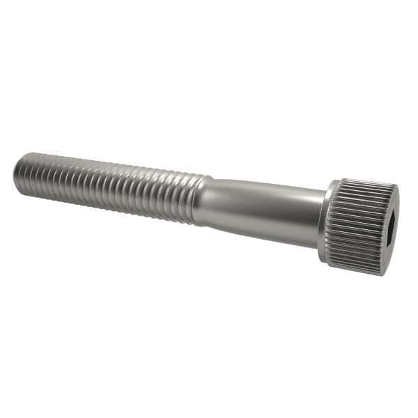 Value Collection - M8x1.25 Metric Coarse Hex Socket Drive, Socket Cap Screw - Grade 18-8 & Austenitic A2 Stainless Steel, Partially Threaded, 50mm Length Under Head - Exact Tool & Supply