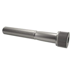 Value Collection - M8x1.25 Metric Coarse Hex Socket Drive, Socket Cap Screw - Grade 18-8 & Austenitic A2 Stainless Steel, Partially Threaded, 50mm Length Under Head - Exact Tool & Supply
