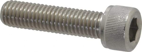 Value Collection - M20x2.50 Metric Coarse Hex Socket Drive, Socket Cap Screw - Grade 18-8 & Austenitic A2 Stainless Steel, Uncoated, Fully Threaded, 40mm Length Under Head - Exact Tool & Supply