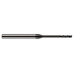Harvey Tool - 1/8", 1" LOC, 1/8" Shank Diam, 2-1/2" OAL, 3 Flute Solid Carbide Square End Mill - Exact Tool & Supply