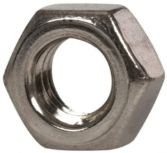 Value Collection - M5x0.80 Stainless Steel Right Hand Hex Nut - 8mm Across Flats, 4mm High, Uncoated - Exact Tool & Supply