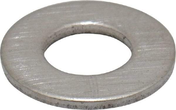 Value Collection - M4 Screw, Grade 18-8 Stainless Steel Standard Flat Washer - 4.3mm ID x 9mm OD, 0.8mm Thick - Exact Tool & Supply
