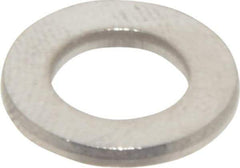 Value Collection - M6 Screw, Grade 18-8 Stainless Steel Standard Flat Washer - 6.4mm ID x 12mm OD, 1.6mm Thick - Exact Tool & Supply