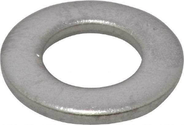 Value Collection - M10 Screw, Grade 18-8 Stainless Steel Standard Flat Washer - 10.5mm ID x 20mm OD, 2mm Thick - Exact Tool & Supply