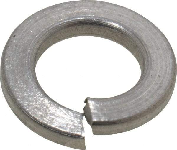 Value Collection - M5, 5.1mm ID, 1.2mm Thick Split Lock Washer - 18-8 Austenitic Grade A2 Stainless Steel, 5.1mm Min ID, 5.4mm Max ID, 9.2mm Max OD - Exact Tool & Supply