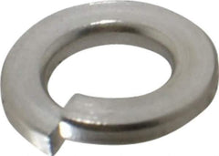 Value Collection - M6, 6.1mm ID, 11.8mm OD, 1.6mm Thick Split Lock Washer - 18-8 Austenitic Grade A2 Stainless Steel, 6.1mm Min ID, 6.5mm Max ID - Exact Tool & Supply