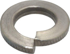 Value Collection - M8, 8.1mm ID, 2mm Thick Split Lock Washer - 18-8 Austenitic Grade A2 Stainless Steel, 8.1mm Min ID, 8.5mm Max ID, 14.8mm Max OD - Exact Tool & Supply