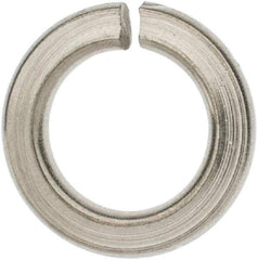 Value Collection - M14, 14.2mm ID, 3mm Thick Split Lock Washer - 18-8 Austenitic Grade A2 Stainless Steel, 14.2mm Min ID, 14.7mm Max ID, 24.1mm Max OD - Exact Tool & Supply