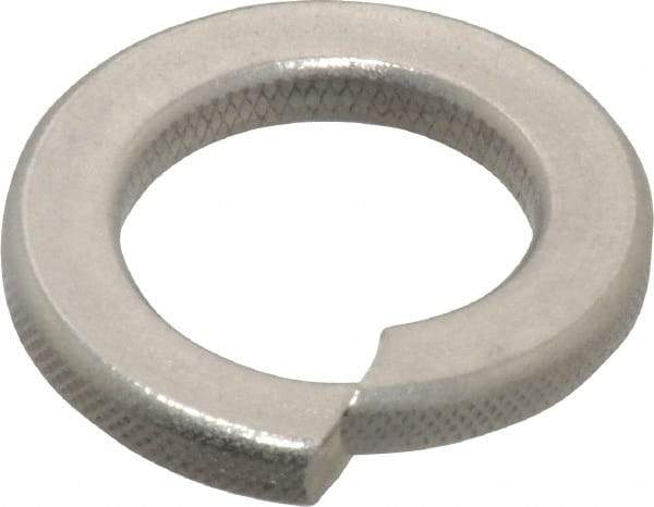Value Collection - M16, 16.2mm ID, 3.5mm Thick Split Lock Washer - 18-8 Austenitic Grade A2 Stainless Steel, 16.2mm Min ID, 17mm Max ID, 27.4mm Max OD - Exact Tool & Supply