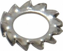 Value Collection - M4 Screw, 4.3mm ID, Stainless Steel External Tooth Lock Washer - 8mm OD, Grade 18-8 & Austenitic A2 - Exact Tool & Supply