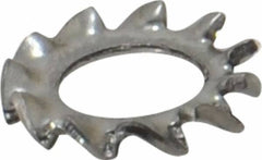 Value Collection - M5 Screw, 5.3mm ID, Stainless Steel External Tooth Lock Washer - 10mm OD, Grade 18-8 & Austenitic A2 - Exact Tool & Supply