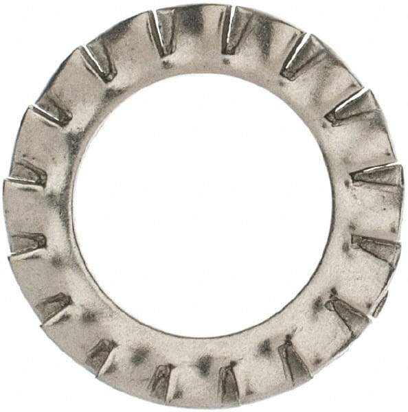 Value Collection - M12 Screw, 13mm ID, Stainless Steel External Tooth Lock Washer - 20.5mm OD, Grade 18-8 & Austenitic A2 - Exact Tool & Supply