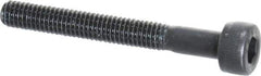 Value Collection - M3x0.50 Metric Coarse Hex Socket Drive, Socket Cap Screw - Grade 12.9 Alloy Steel, Black Oxide Finish, Partially Threaded, 25mm Length Under Head - Exact Tool & Supply