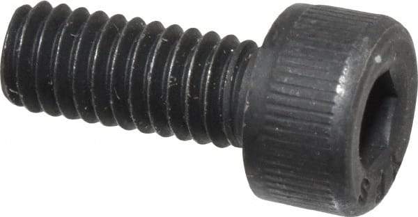 Value Collection - M4x0.70 Metric Coarse Hex Socket Drive, Socket Cap Screw - Grade 12.9 Alloy Steel, Black Oxide Finish, Fully Threaded, 10mm Length Under Head - Exact Tool & Supply