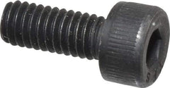Value Collection - M4x0.70 Metric Coarse Hex Socket Drive, Socket Cap Screw - Grade 12.9 Alloy Steel, Black Oxide Finish, Fully Threaded, 10mm Length Under Head - Exact Tool & Supply