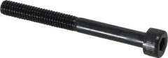 Value Collection - M4x0.70 Metric Coarse Hex Socket Drive, Socket Cap Screw - Grade 12.9 Alloy Steel, Black Oxide Finish, Partially Threaded, 40mm Length Under Head - Exact Tool & Supply